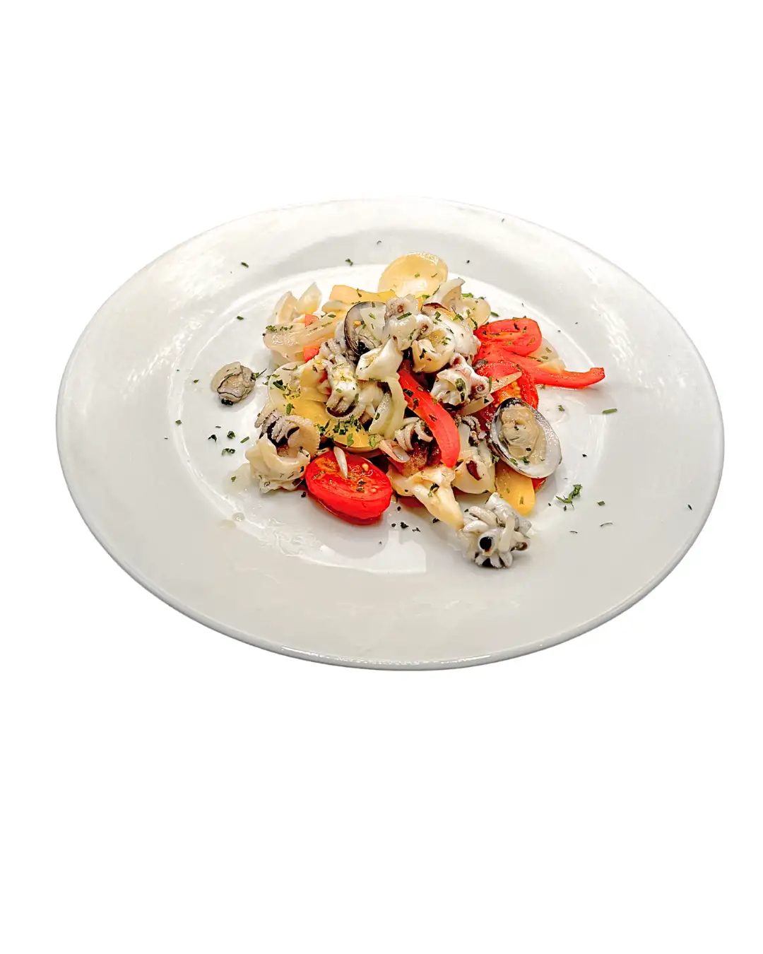 Lemon Flavored Seafood Salad