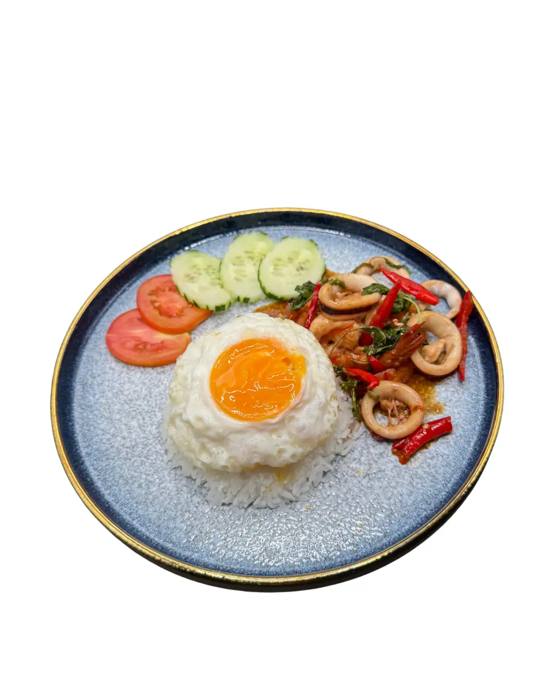 Seafood Basil Rice