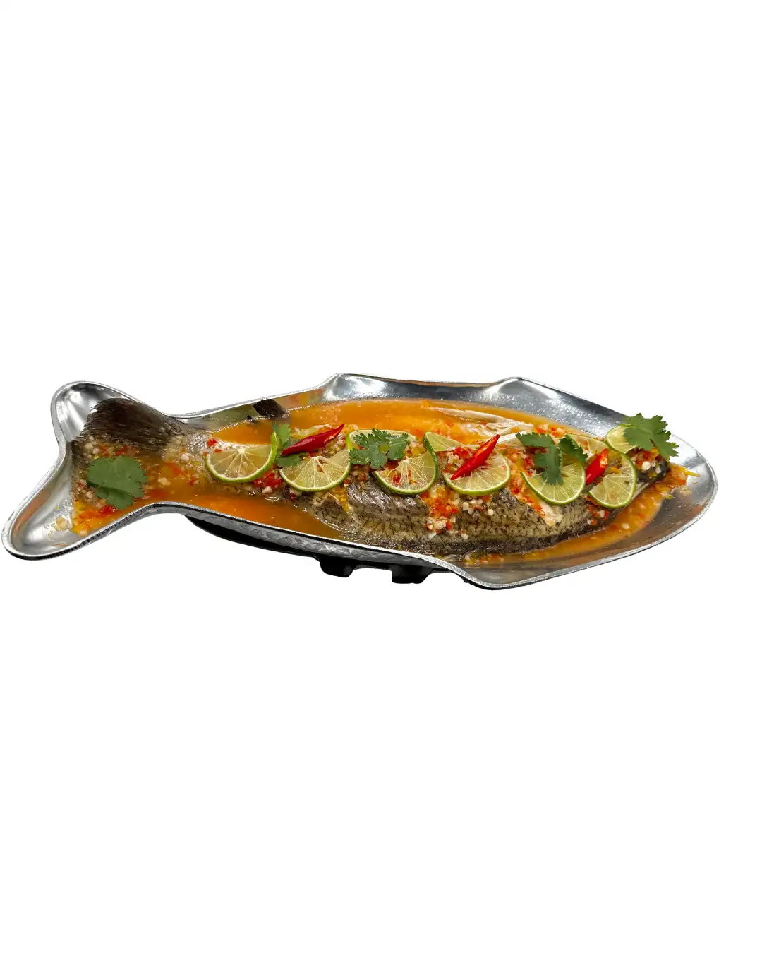 Steamed Seabass with Lemon